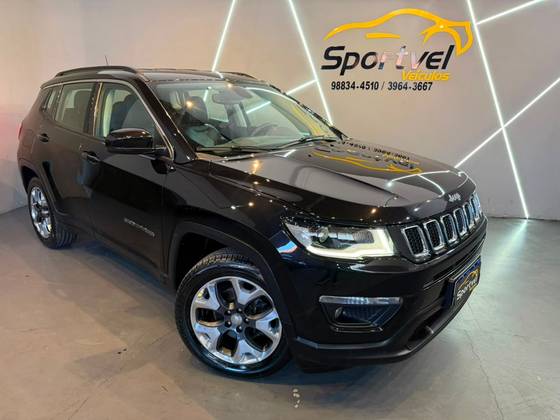 JEEP COMPASS 2.0 16V FLEX LONGITUDE AUTOMÁTICO JEEP COMPASS 2.0 16V FLEX LONGITUDE AUTOMÁTICO